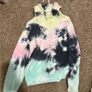 Tie-Dye Hoodie Sweatshirt